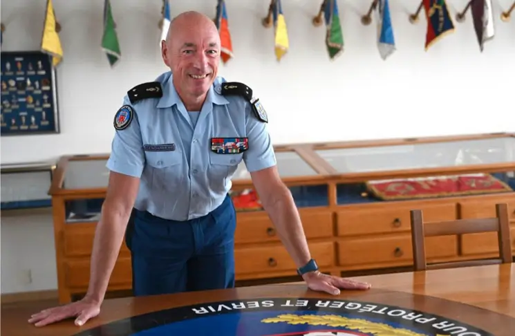 P8 General Brochiercommandant de lEcole de gendarmerie.1